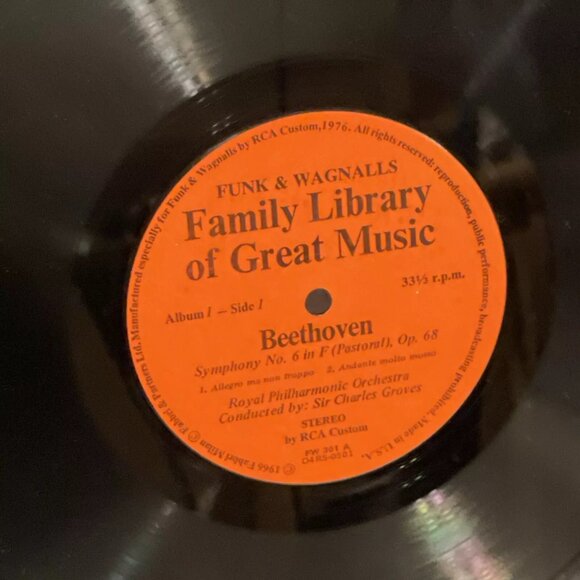 Beethoven The Pastoral Sixth Symphony (Vinyl, 1976)RCA Custom FW-301 VG+ NO INSE - Picture 7 of 9